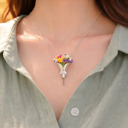 Eternal Bouquet Necklace