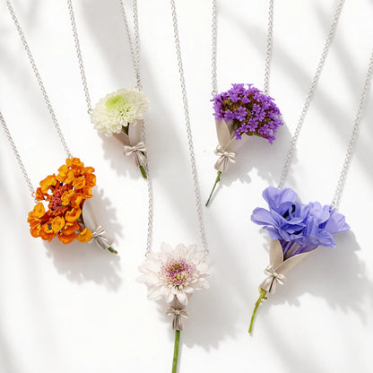 Eternal Bouquet Necklace