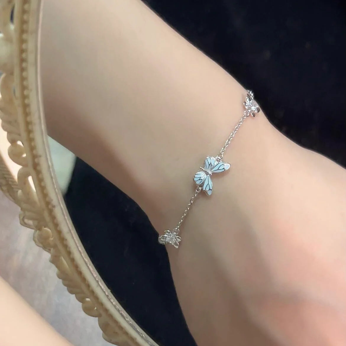 Luminous Butterfly Necklace