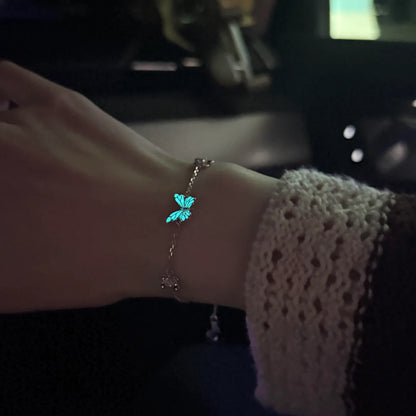 Luminous Butterfly Necklace